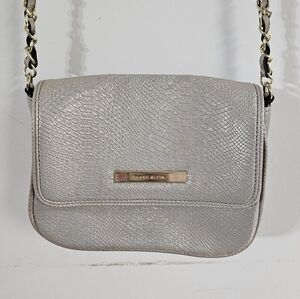 Anne Klein Gold Crossbody Bag with Textured Finish